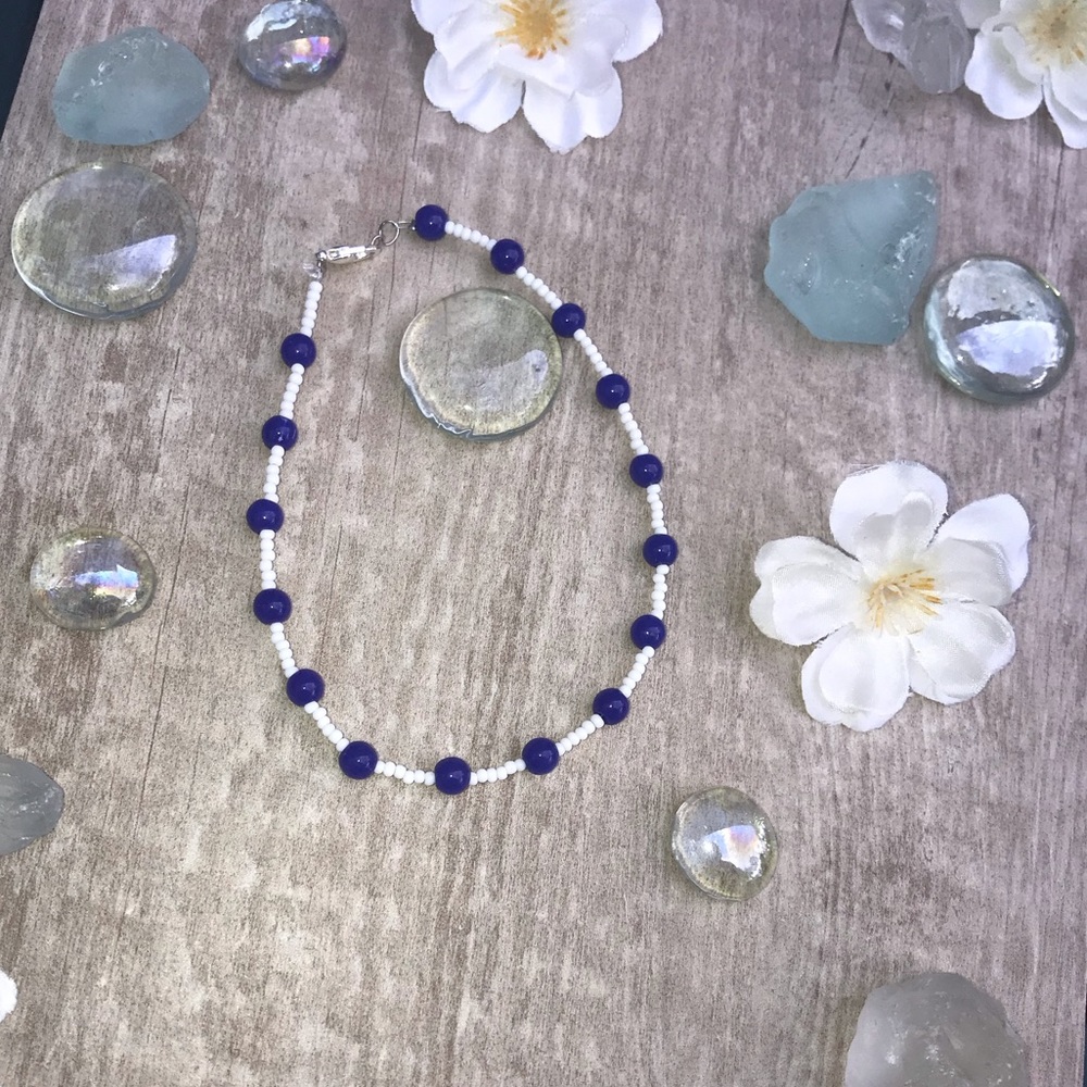 Handmade Beaded Anklet